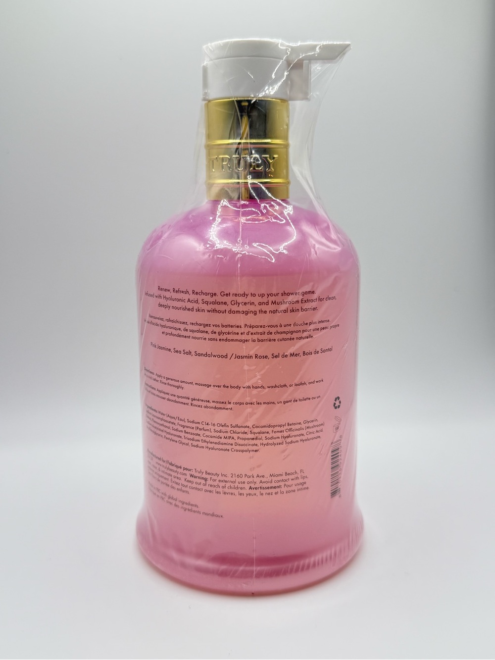 TRULY Smooth Legend Hydra-Renew Body Wash Hyaluronic + Squalane NEW - Picture 3 of 5